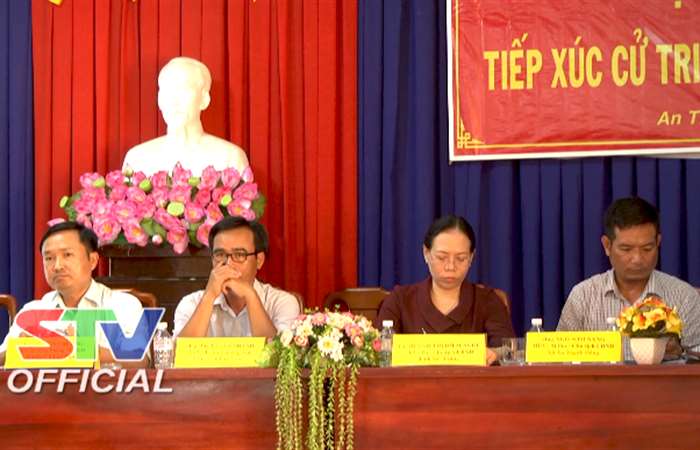 Cù Lao Dung: Đại biểu HĐND 3 cấp tiếp xúc cử tri xã An Thạnh Đông